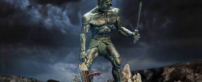Star Ace Ray Harryhausen Talos Vinyl Figure.